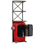 Tractor Wine Cabinet 49x31x172 cm Solid Wood Mango