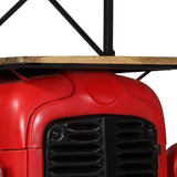 Tractor Wine Cabinet 49x31x172 cm Solid Wood Mango - Low Angle