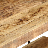 TV Cabinet 160x40x50 cm Solid Mango Wood - Top-Down View
