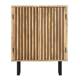 Sideboard 60x35x75 cm Solid Mango Wood - Front View