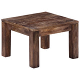 Coffee Table 50x50x35 cm Solid Mango Wood - Extra Image