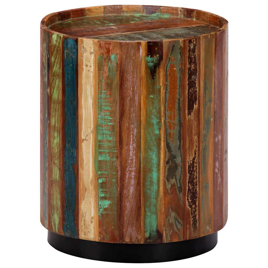 Coffee Table 38x45 cm Solid Reclaimed Wood