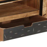 TV Cabinet 120x30x40 cm Solid Mango Wood - Extra Image