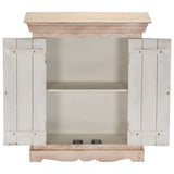 Sideboard 65x30x75 cm Solid Mango Wood - Side View