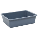 Kitchen Cart with Plastic Containers 82x43.5x93 cm - Low Angle