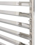 Kitchen Trolley for 16 Trays 38x55x163 cm Stainless Steel