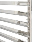 Kitchen Trolley for 16 Trays 38x55x163 cm Stainless Steel