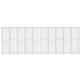 Gabion Wall with Covers Galvanised Steel 600x30x200 cm