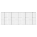 Gabion Wall with Covers Galvanised Steel 600x30x200 cm