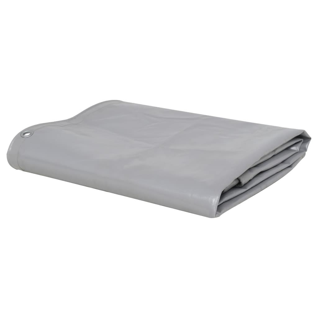 Tarpaulin 650 g/m? 6x8 m Grey