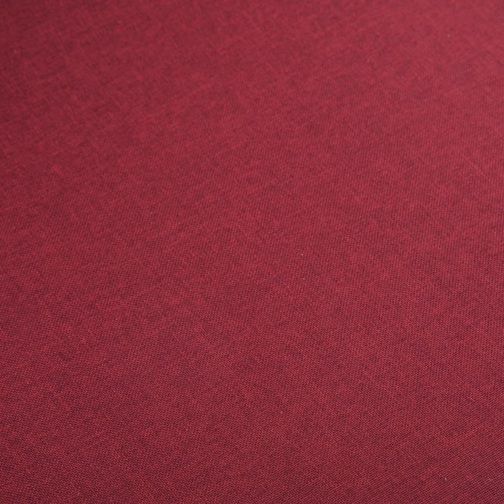Dining Chairs 4 pcs Red Fabric