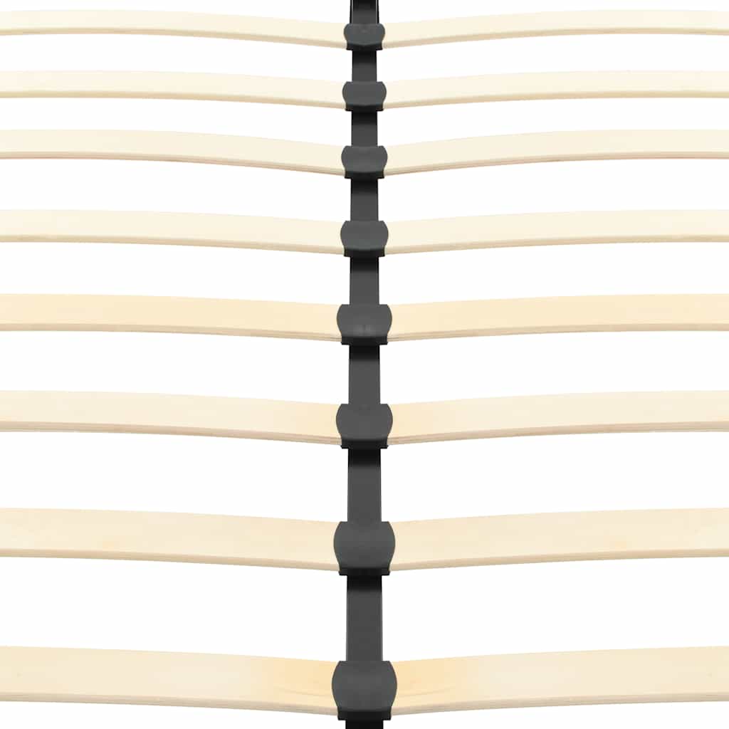 Bed Frame without Mattress White 106x203 cm King Single