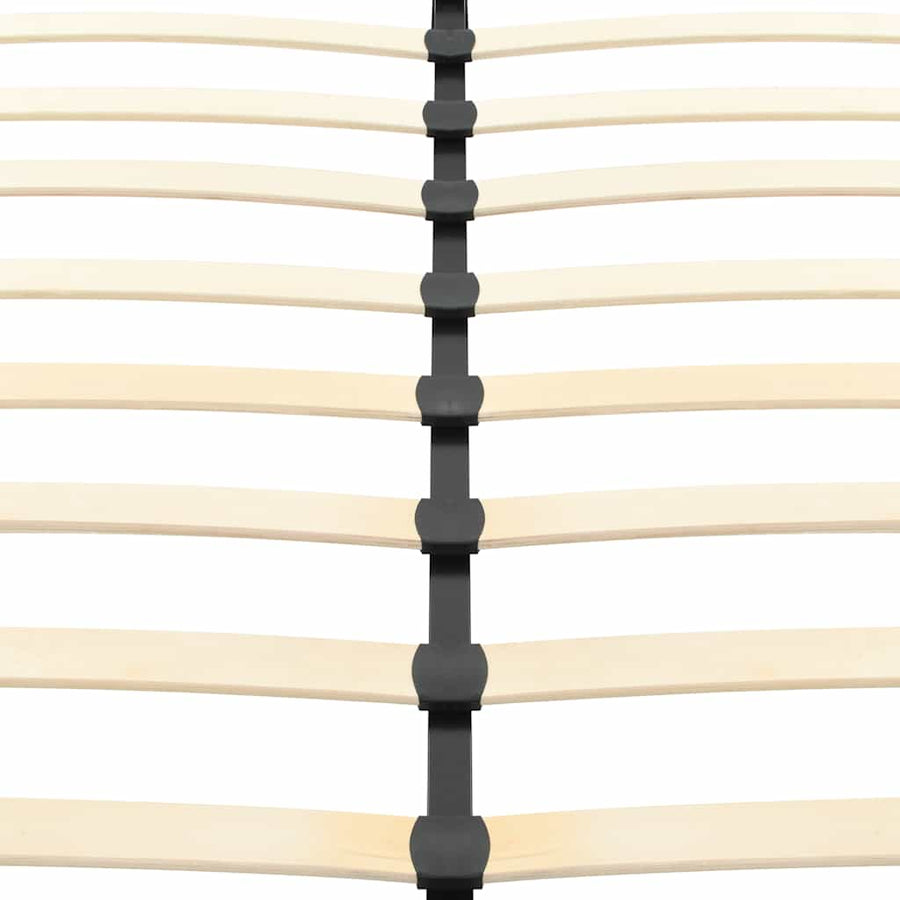 Bed Frame without Mattress White 106x203 cm King Single