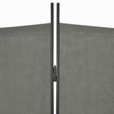 6-Panel Room Divider Anthracite 240x180 cm - 45-Degree Angle