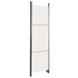 3-Panel Room Divider White 150x180 cm