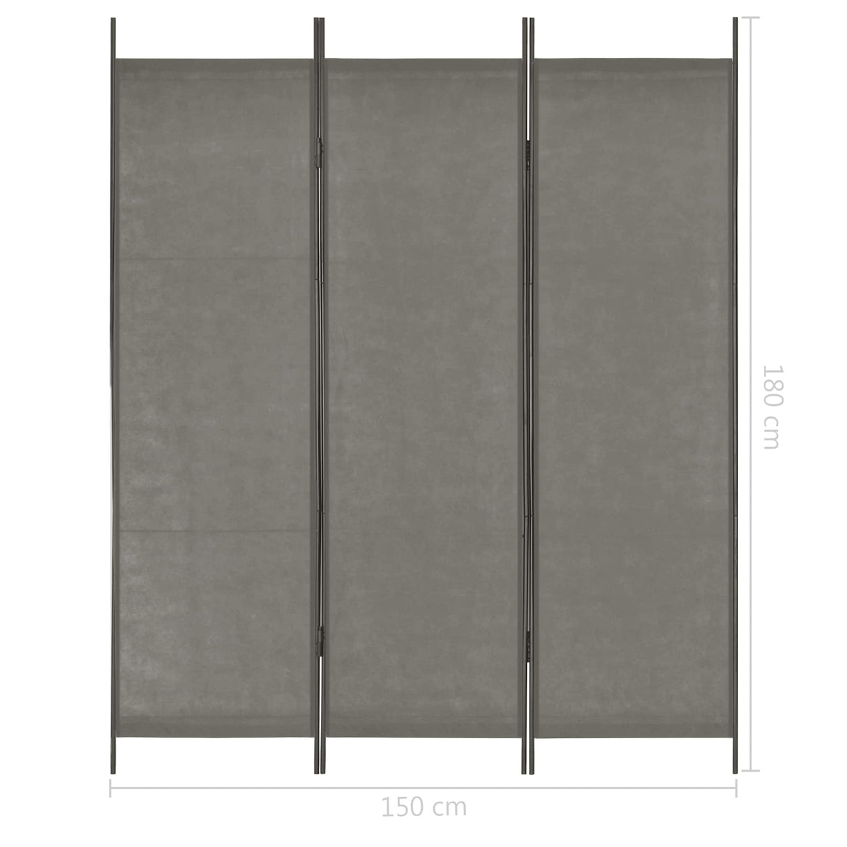 Room Dividers Grey Fabric