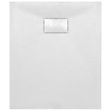Shower Base Tray SMC White 90x70 cm - Top-Down View