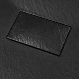 Shower Base Tray SMC Black 90x80 cm