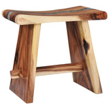 Stool Solid Suar Wood and Polyresin - Extra Image