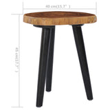 Coffee Table 40x45 cm Solid Teak - 45-Degree Angle