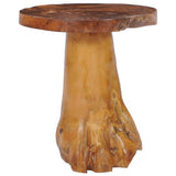 Coffee Table 40x40 cm Solid Teak Wood - 45-Degree Angle