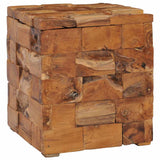 Storage Stool Solid Teak Wood - Extra Image