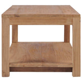 Coffee Table 100x50x40 cm Solid Teak Wood