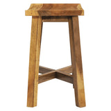 Bathroom Stool Solid Suar Wood