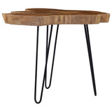 Coffee Table (60-70)x45 Cm Teak Wood - Front View