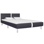 Bed Frame with LED without Mattress Black King Single