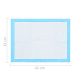 Pet Training Pads 400 pcs 45x33 cm Non Woven Fabric