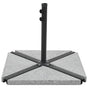 Umbrella Weight Plates 4 pcs Grey Granite Triangular 60 kg