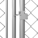 Outdoor Dog Kennel with Roof 7.6x3.8x2.3 m - Top-Down View