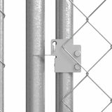 Outdoor Dog Kennel with Roof 7.6x3.8x2.3 m - Close-Up Angle