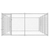 Outdoor Dog Kennel 7.6x3.8x1.9 m