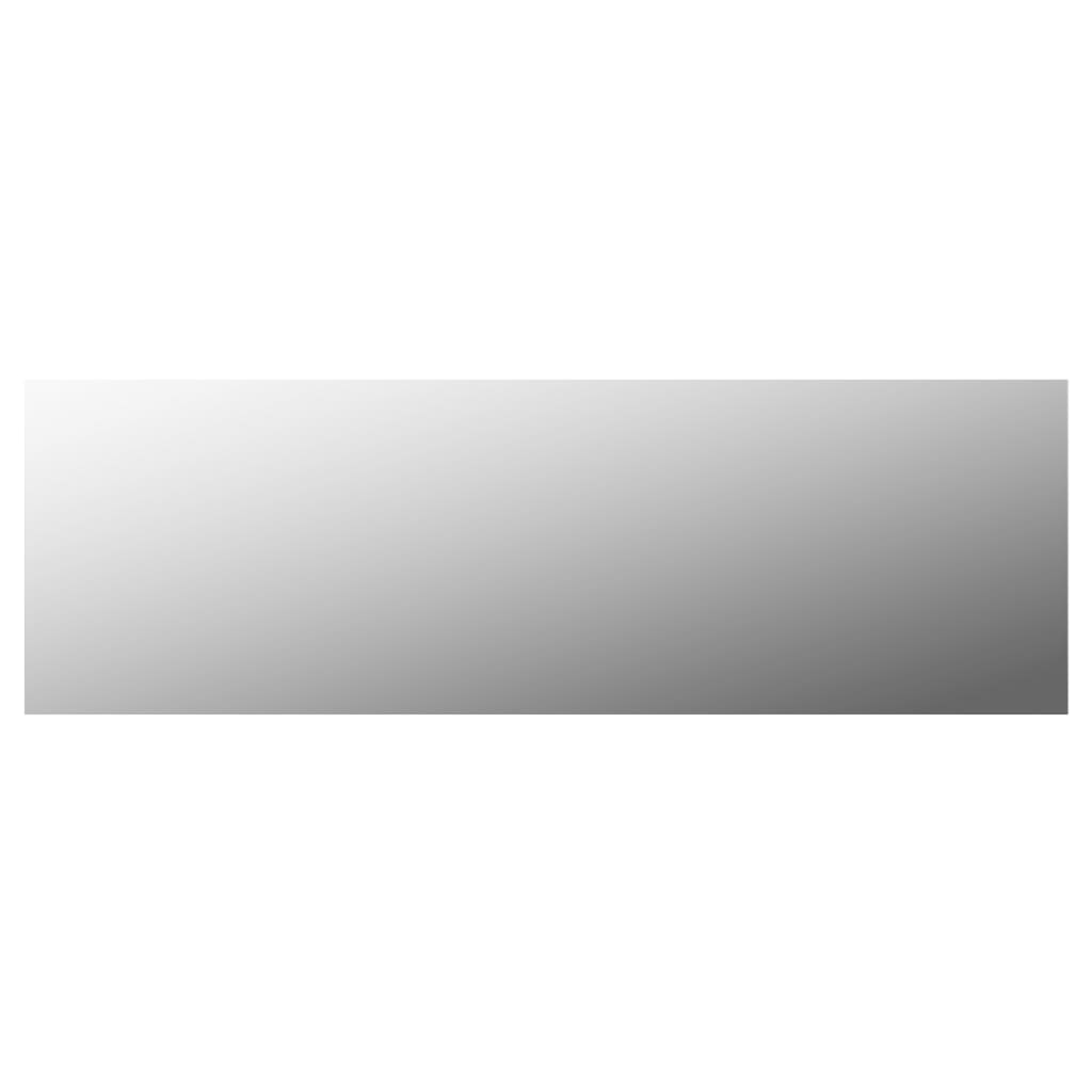 Frameless Mirror 120x30 cm Glass