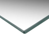 Frameless Mirror 120x30 cm Glass