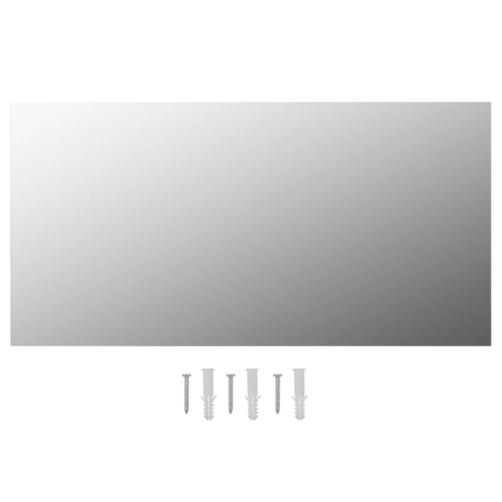 Frameless Mirror 120x60 cm Glass
