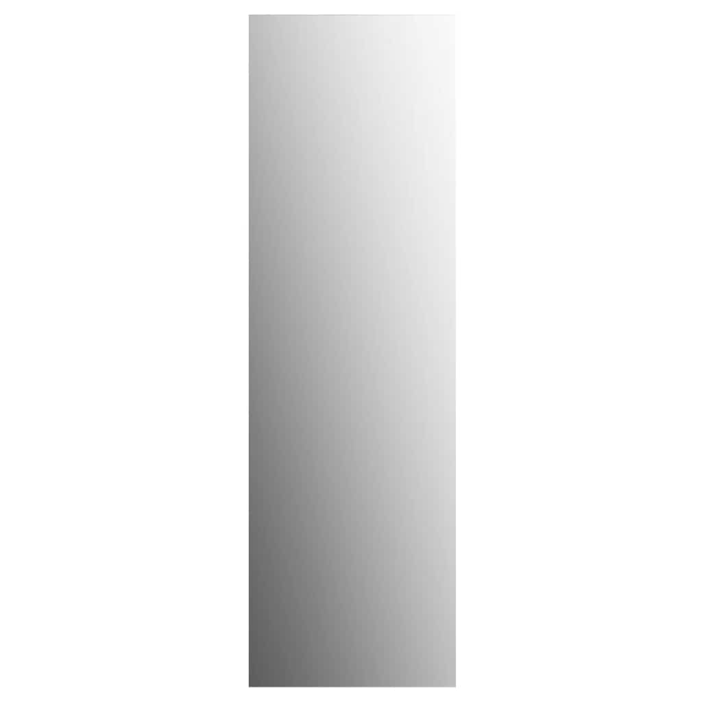 Frameless Mirror 140x40 cm Glass