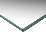Frameless Mirror 140x40 cm Glass - 45-Degree Angle