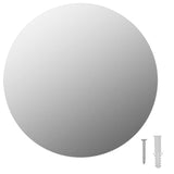 Frameless Mirror Round 30 cm Glass
