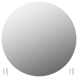 Frameless Mirror Round 80 cm Glass