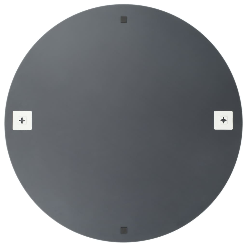 Frameless Mirror Round 80 cm Glass