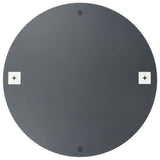 Frameless Mirror Round 80 cm Glass