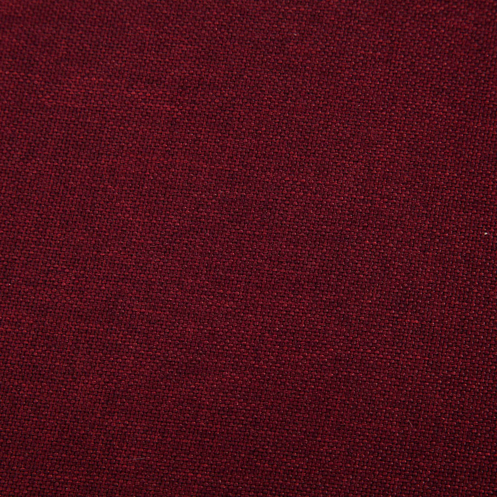 Sofa Bed Wine Red Polyester