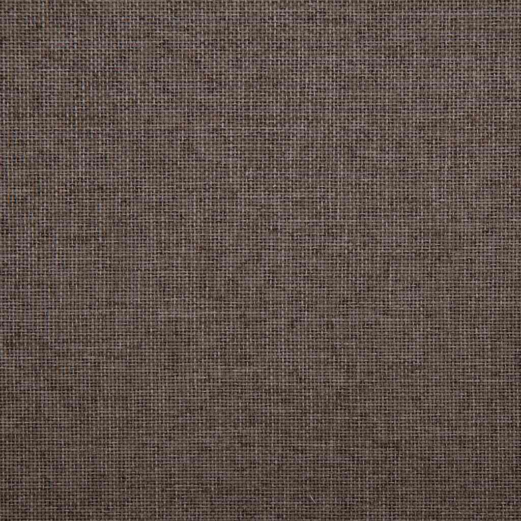 Sofa Bed Taupe Polyester