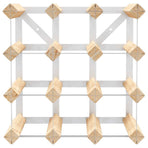 Wine Rack for 12 Bottles Solid Pinewood