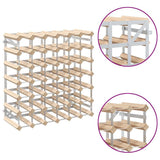 Wine Rack for 42 Bottles Solid Pinewood