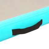 Inflatable Gymnastics Mat with Pump 500x100x10 cm PVC Green - Extra Image
