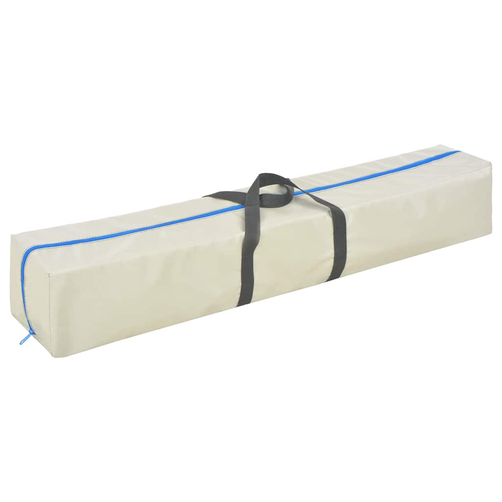 Inflatable Gymnastics Mat with Pump 600x100x10 cm PVC Green